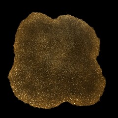 Beautiful elegant golden dusty stain for a beautiful designs