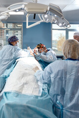 A team of surgeons is fighting for life, for a real operation, for real emotions. The intensive...