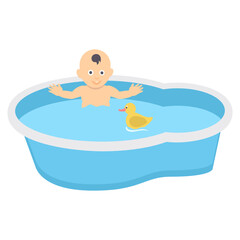 Naklejka premium Baby Tub