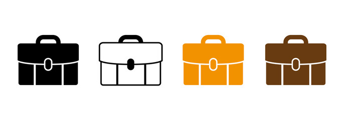 Briefcase.Vector image.
