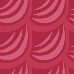 Illustration A seamless pattern on a square background - the scales of a fish, mermaid or dragon. Design element