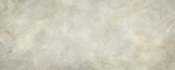 Vector watercolor art background. Old paper. Beige watercolour texture for cards or banner. Pastel color watercolour banner. Stucco. Wall. Brushstrokes and splashes. Painted template for design.	