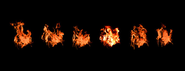 a bonfire of thermal energy on a black background 12 images of different types of electricity