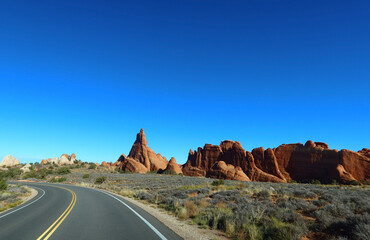 Rock formation in Utah