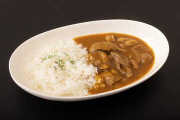 牛すじカレー　黒毛和牛