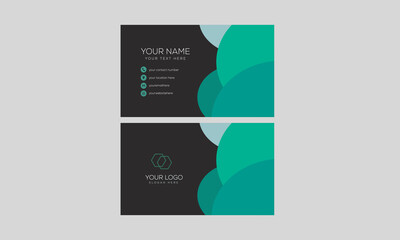 modern business card template design , name card template 
