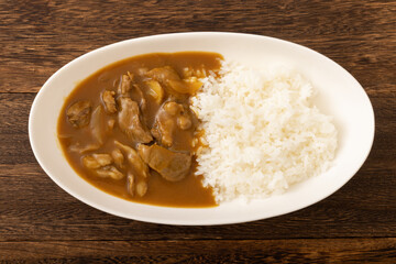 牛すじカレー　黒毛和牛