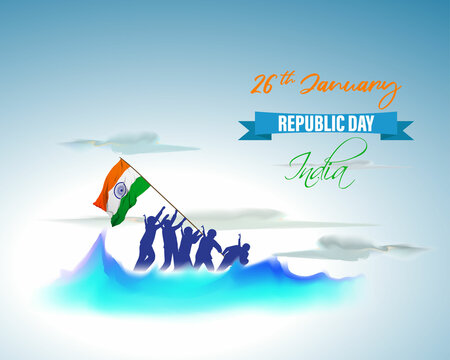 vector illustration for Indian republic day