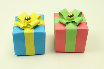 Origami Gift Box with Paper - Christmas Gift Boxes