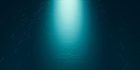 abstract background technology electronic circuit 3D illustration