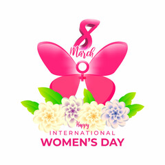vector illustration for international women's day