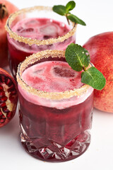 Organic pomegranate juice