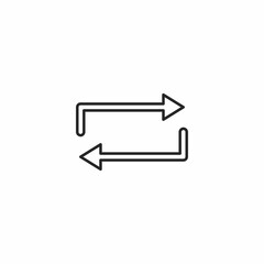 shuffle  icon. Vector illustration for graphic design, Web, UI, app.