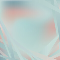 Abstract blur fluid shapes waves pattern, blurry wavy trendy background. Retro gradient texture graphic design vector template. Copy space poster layout flyer banner cover. Blue light pastel colors