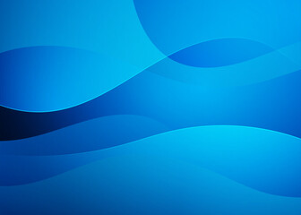 blue Geometrical monochromatic background in minimal style