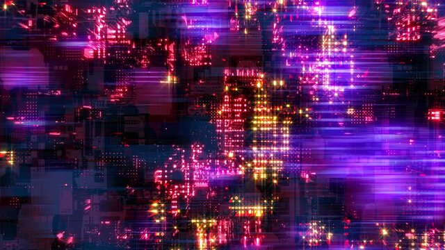 Pink lighting technological cyberpunk digital high tech backdrop