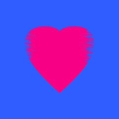 großes Herz, Vektorgrafik