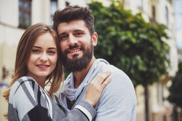 Fototapeta premium Couple on walk