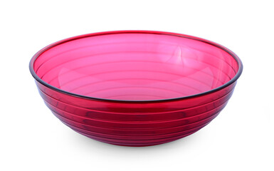 empty bowl isolated on white background