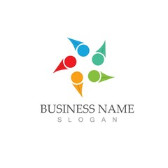 Community, network and social icon