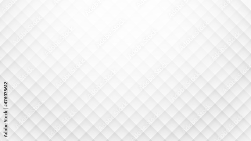 Wall mural abstract modern square line background. white and grey pattern texture. vector art illustration