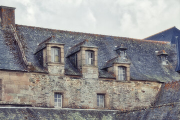 old door in the church