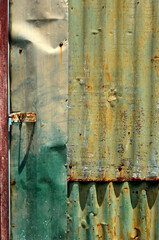 rusty door