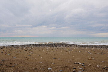 Cloudy Weather and Clouds on the Beach