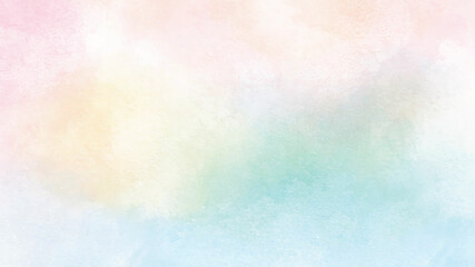 Abstract colorful watercolor for background.
