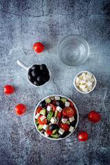 Greek Salad in a bowl