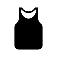 Tank Top icon isolated on white background
