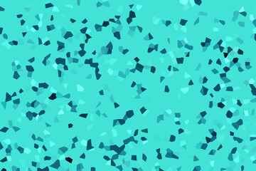 Turquoise crystal mosaice abstract art background design. Trendy crystal turquoise style. Ideal for web, advertisement, prints, wallpapers.