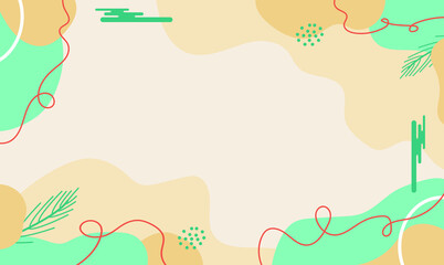 flat abstrack background vector illustration for desktop Premium Vector Vintage wallpaper textured Free template flyer poster event label backdrop modern vector design concept premium color digital