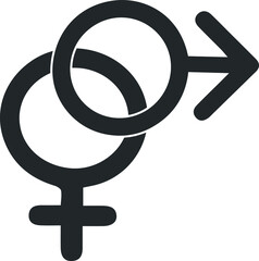 male and female symbols