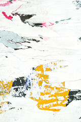 abstract torn paper poster for background texture. the rough pattern of the street material. ruined...