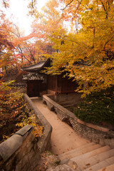 만추, 한국풍경, Late autumn, KOREA Traditional House