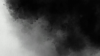 Hand painted watercolor abstract background vector.