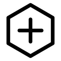 Obraz premium Dice Cube Flat Icon Isolated On White Background