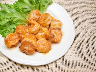 海老のマヨネーズ炒め