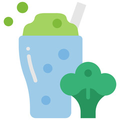 smoothie flat icon