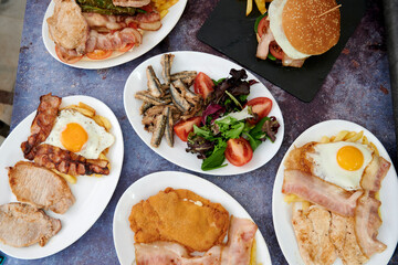 a mediterranean food healthy composed design delivery just eats uber deliveroo 