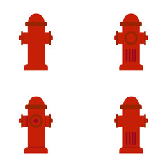 fire hydrant icon, vector illustration