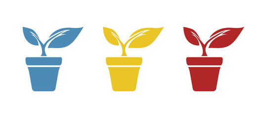 nature protection, plants important aspect of life vector illustration