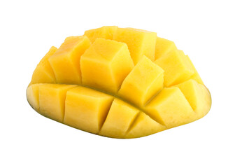 mango isolated on a white background.