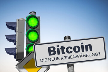 Bitcoin, btc, die neue Krisenw&auml;hrung?, Signal auf Gr&uuml;n!