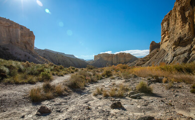 Canyon- Tabernas desert in Spain