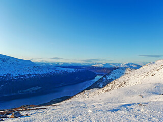 Fototapeta na wymiar Mount Hoven, Norway