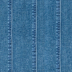 Jeans patchwork fashion background. Denim blue grunge textured seamless pattern - obrazy, fototapety, plakaty