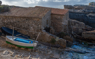 Fototapeta na wymiar Landscape of the rcoky coast of Mallorca
