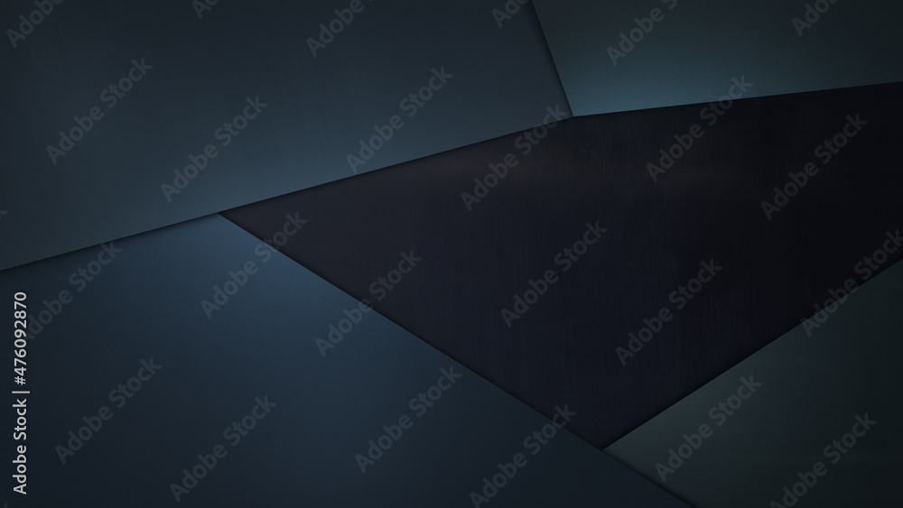 Poster dark metal plates, abstract geometric pattern. abstract textured background with metallic surface in
